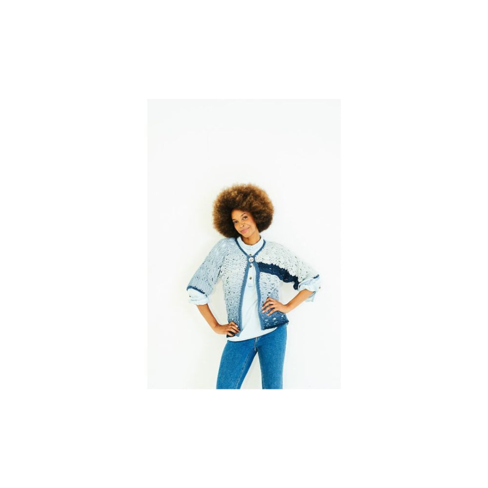 Stylecraft Short Crochet Jacket Pattern 10184