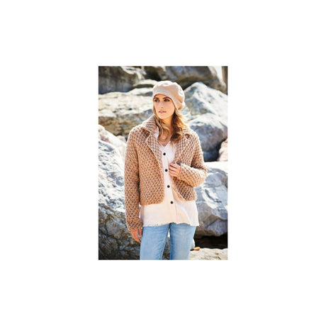 Stylecraft Short Jacket Super Chunky Knitting Pattern 9591