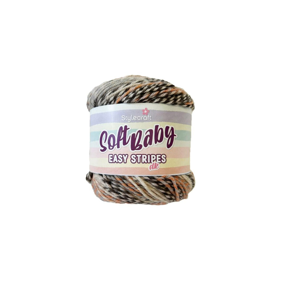 Stylecraft Soft Baby Easy Stripes DK Yarn