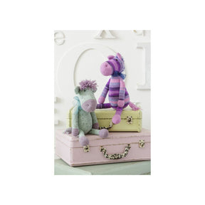 Stylecraft Stable Mates Pony and Donkey Crochet Pattern 9354