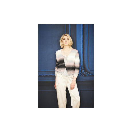 Stylecraft V Neck Cardigan DK Knitting Pattern 9711