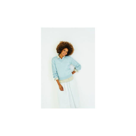 Stylecraft V Neck Chunky Sweater Knitting Pattern 10181