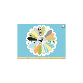 Susybee Textiles Lewes Balloon Fabric Dresden Plate