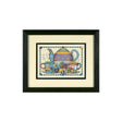 Teatime Pansies Cross Stitch Kit