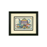 Teatime Pansies Cross Stitch Kit