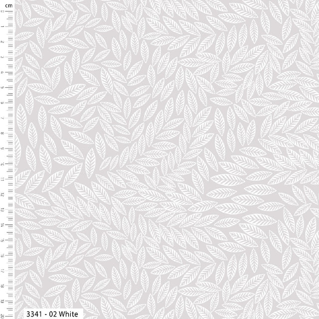 100% Cotton Textured Leaf Fabric