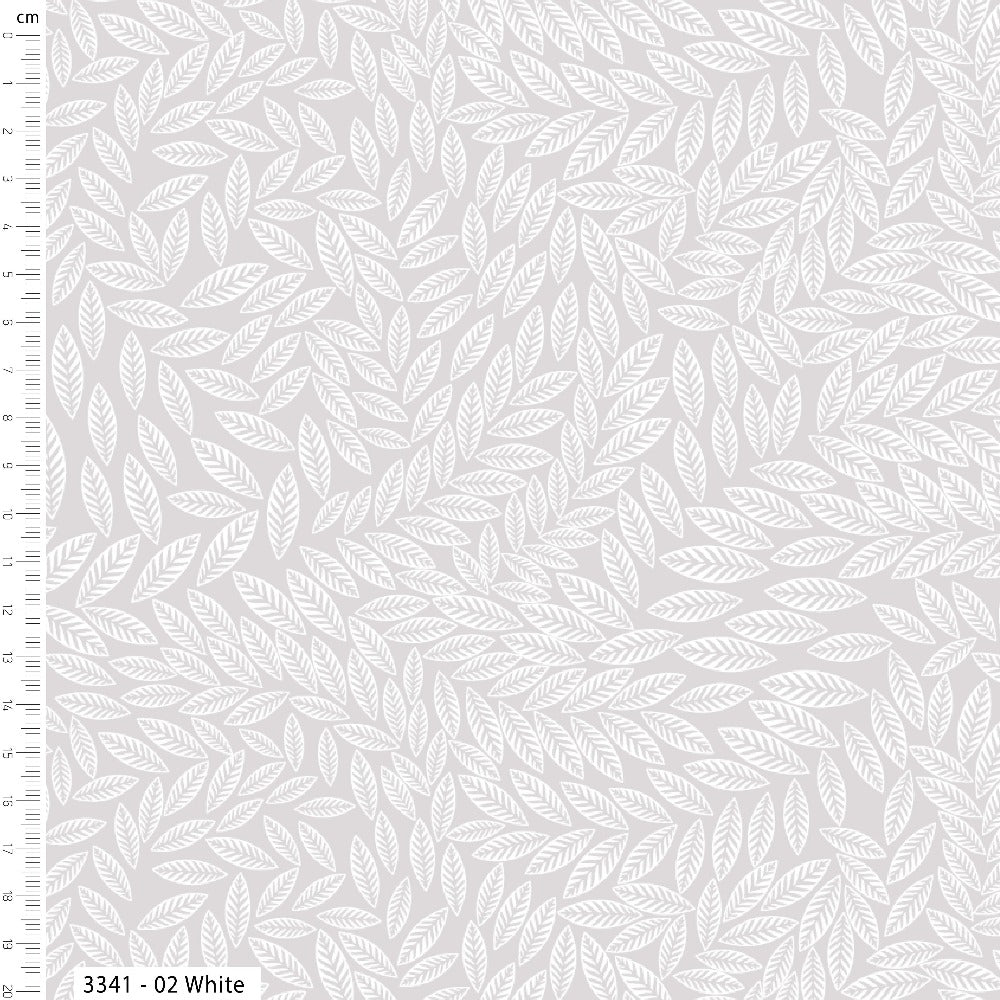 100% Cotton Textured Leaf Fabric