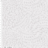 100% Cotton Textured Leaf Fabric