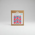 Bargello Kit packaging with floral pattern and brand label on a white background