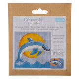 Trimits Childrens Jumping Dolphin Canvas Tapesty Kit