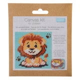 Trimits Childrens Lion Canvas Tapestry Kit