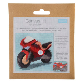 Trimits Childrens Motorbike Canvas Tapestry Kit
