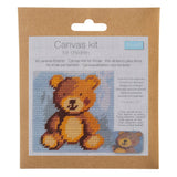 Trimits Childrens Teddy Canvas Tapestry Kit