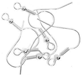 Trimits Ear Wires with Hook Silver