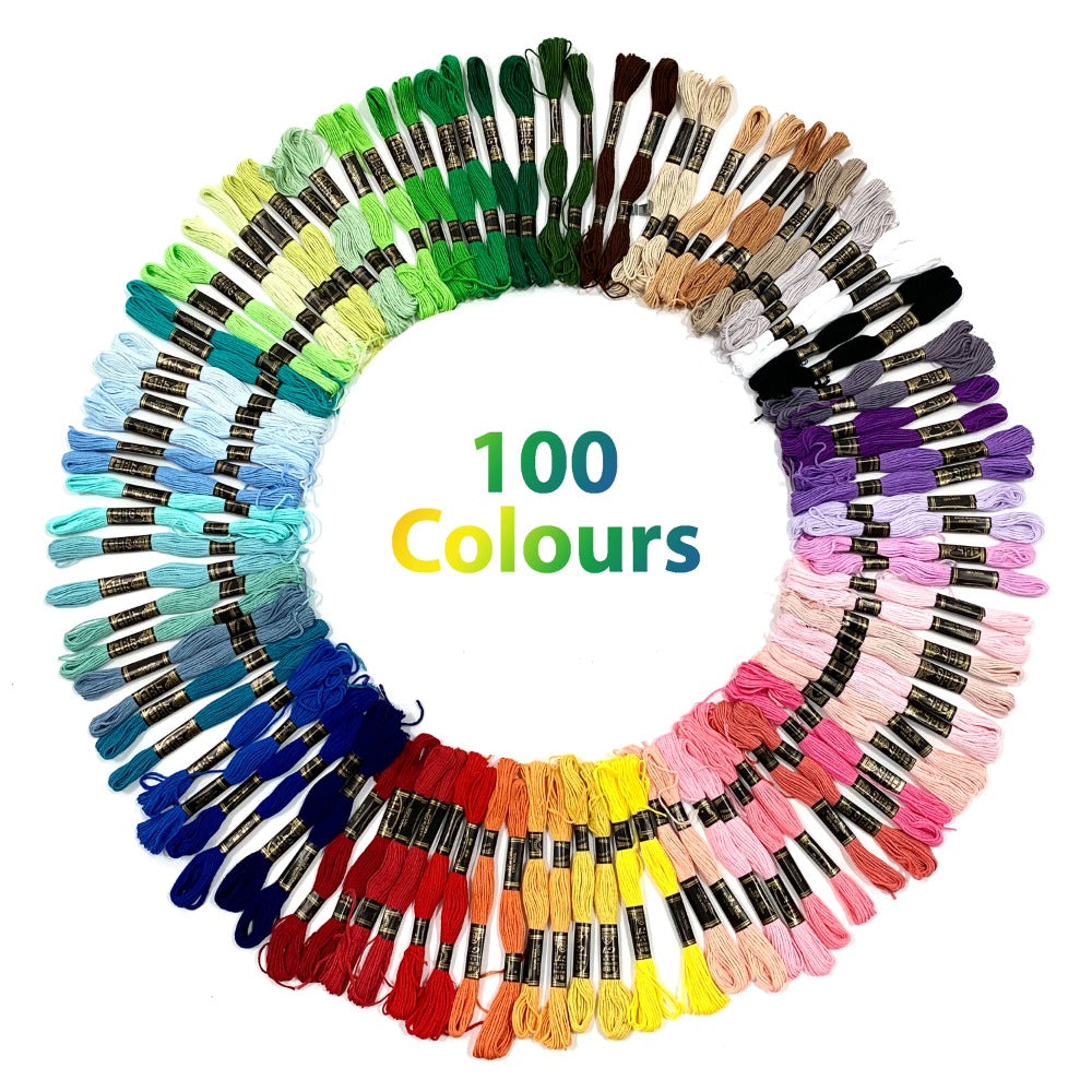 Trimits Embroidery Floss Pack of 100