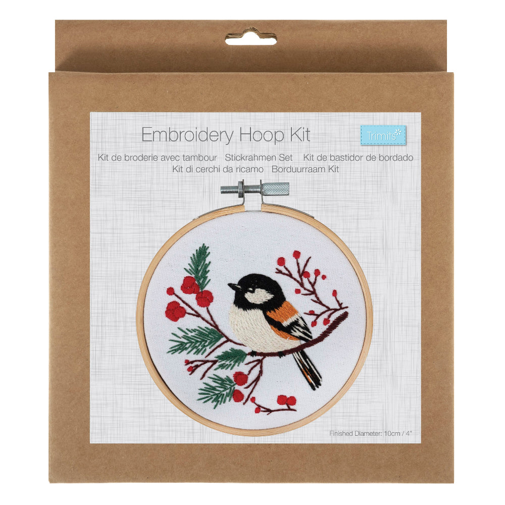Trimits Embroidery Hoop Kit Bird