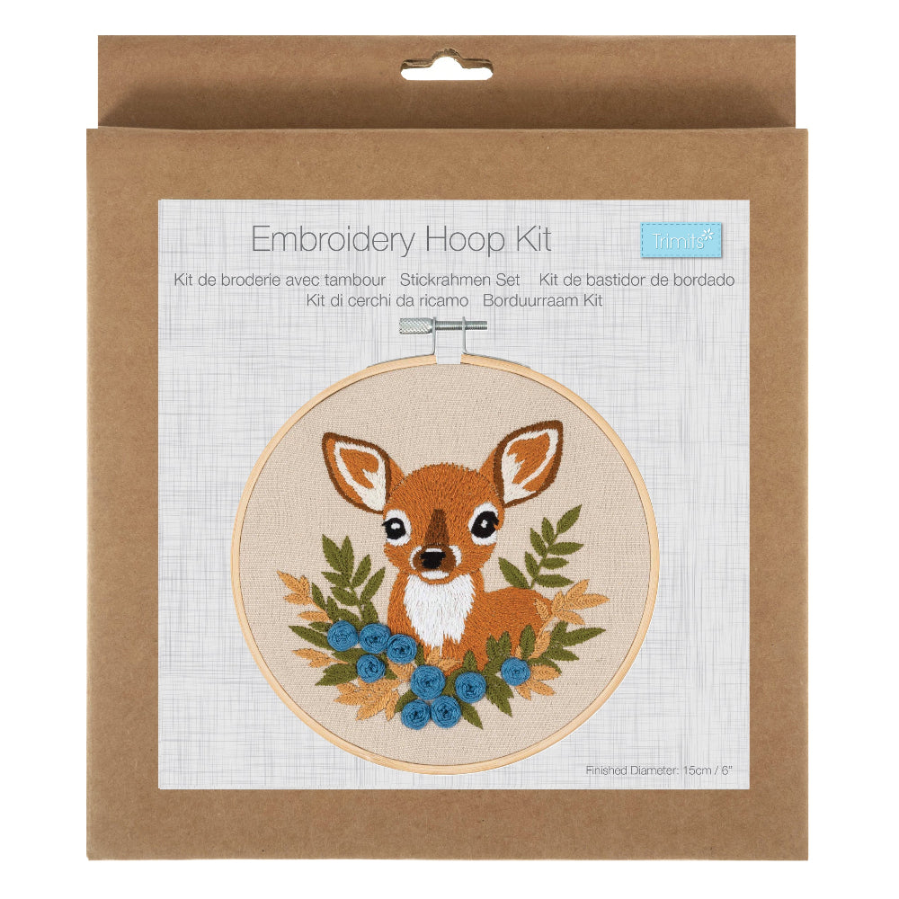 Trimits Embroidery Hoop Kit Deer