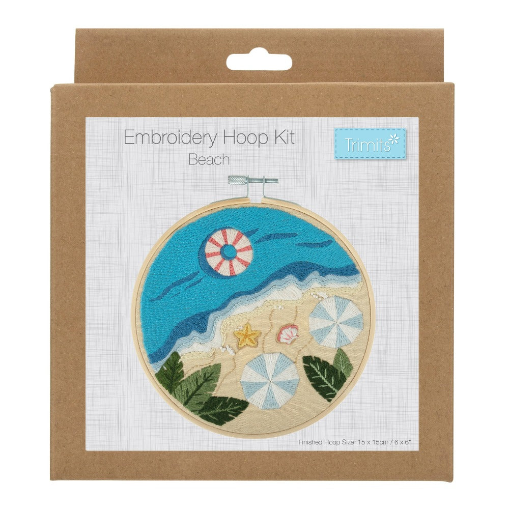 Trimits Embroidery Kit Beach