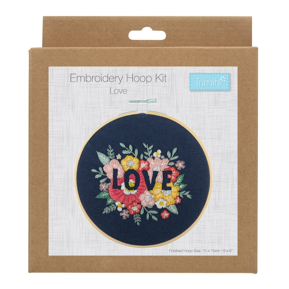 Trimits Embroidery Kit Love