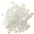 Trimits Extra Value Pearl Beads 4 mm White