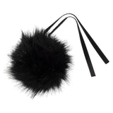 Trimits Faux Fur Pompom Black