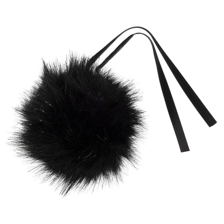 Trimits Faux Fur Pompom Black