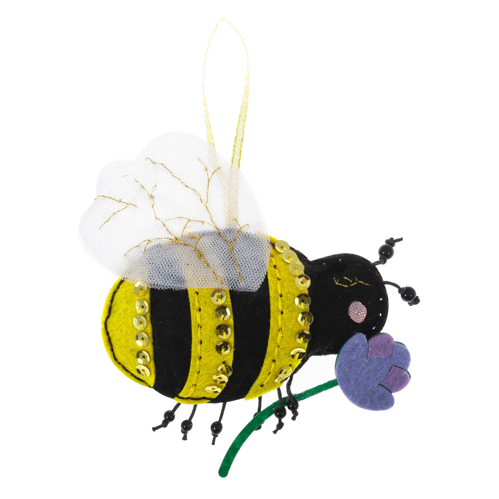Trimits Felt Decoration Kit Bee