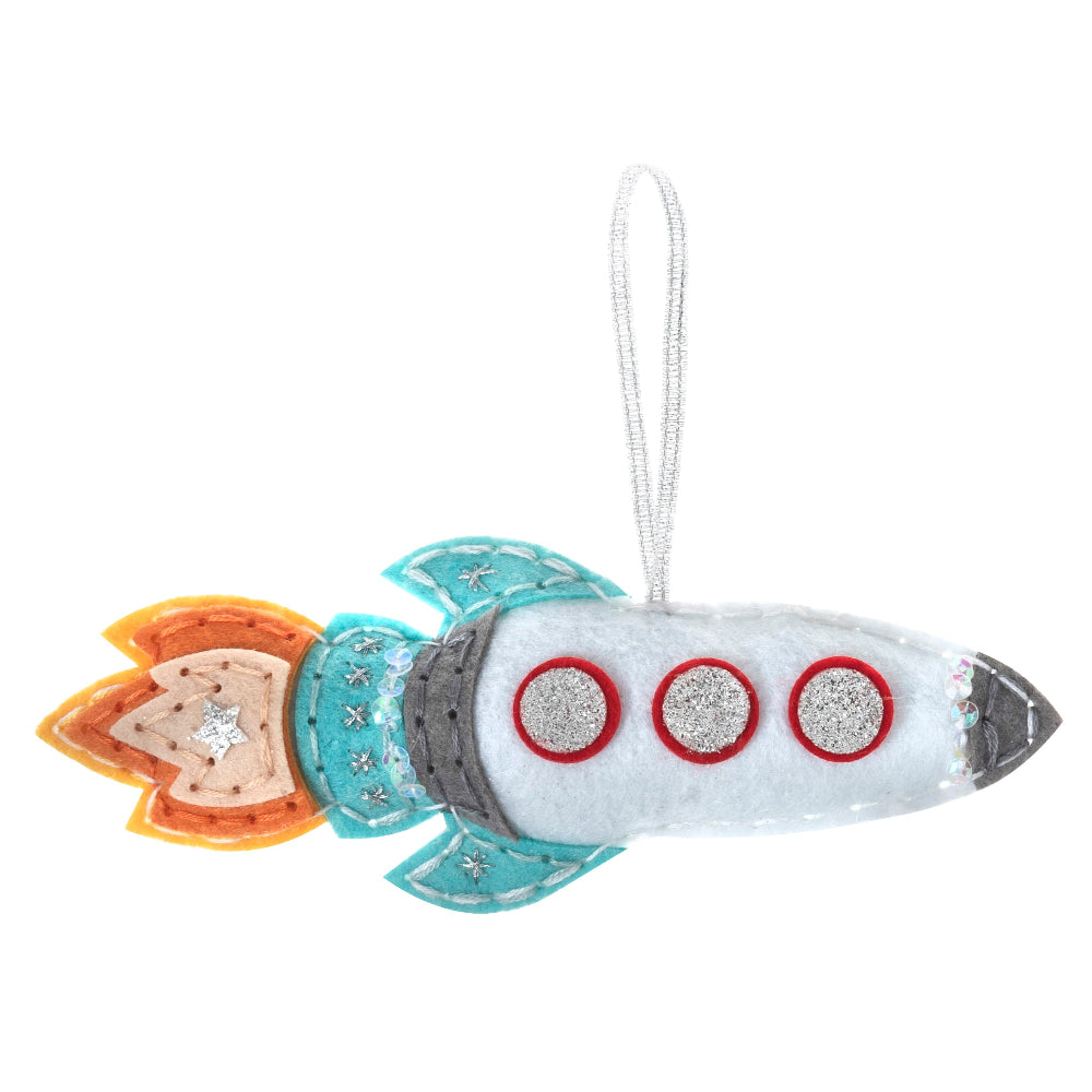 Trimits Felt Decoration Kit Rocket