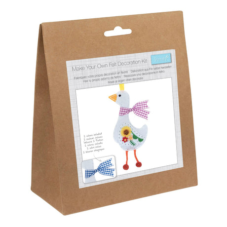 Trimits Felt Sew Your Own Spring Duck
