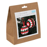 Trimits Festive Crochet Bauble Kit