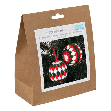 Trimits Festive Crochet Bauble Kit