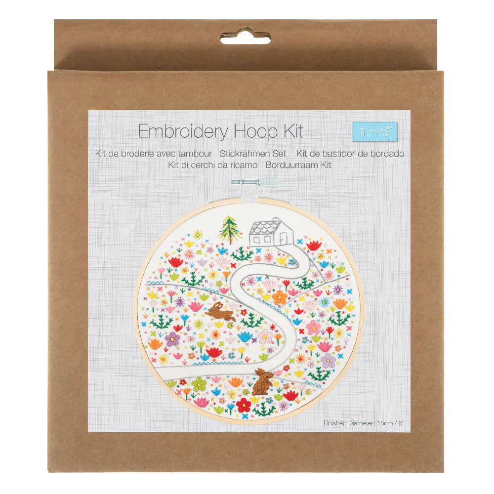 Trimits Floral Journey Embroidery Kit
