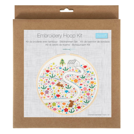 Trimits Floral Journey Embroidery Kit