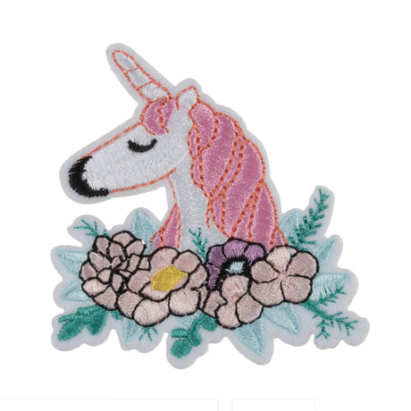 trimits floral unicorn motif