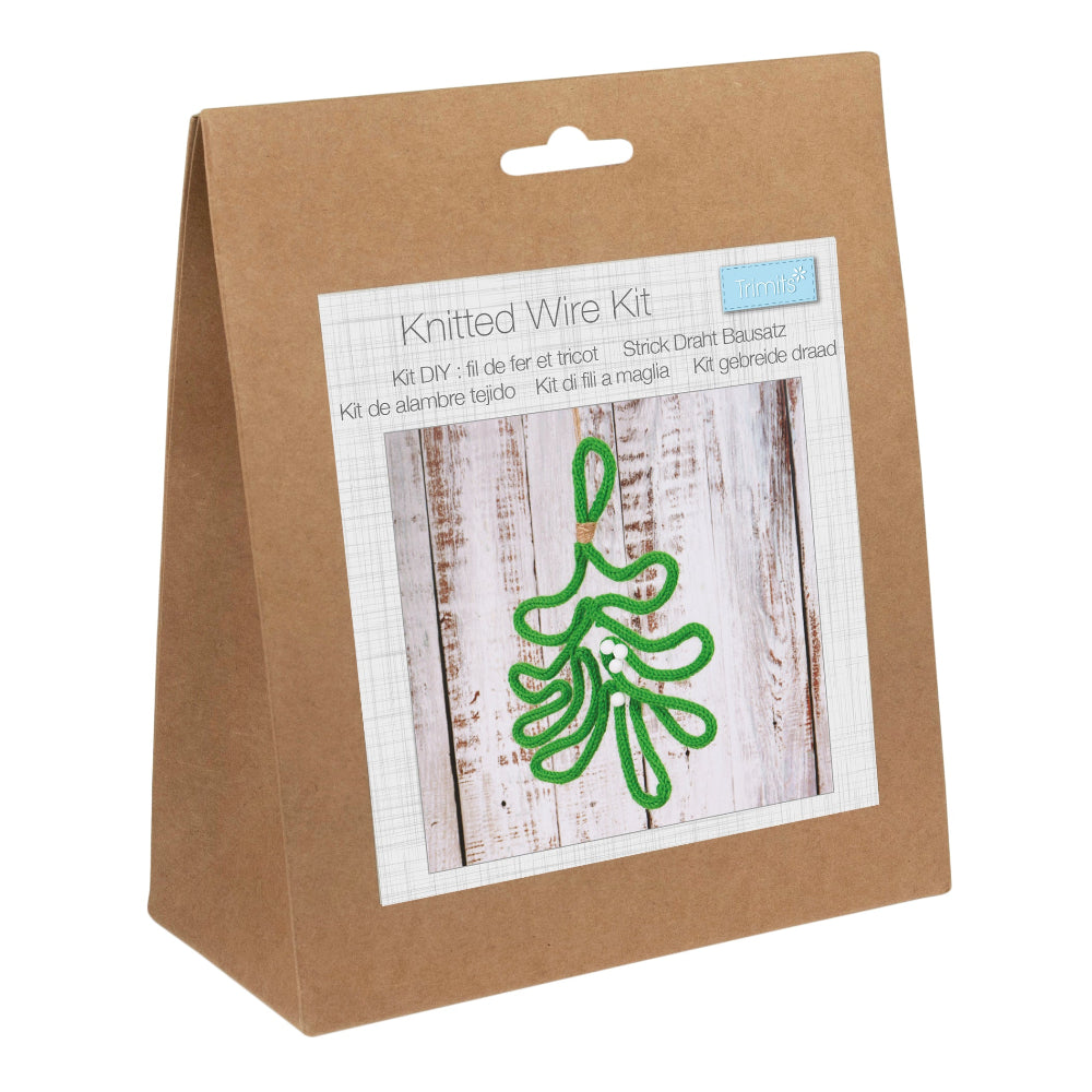 Trimits French Knitting Wire Kit Mistletoe
