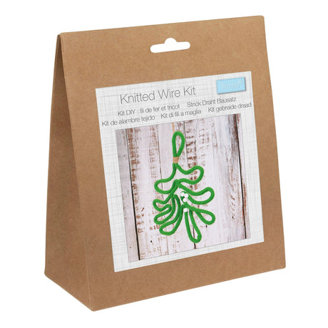 Trimits French Knitting Wire Kit Mistletoe
