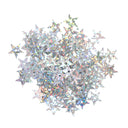 Trimits Holographic Star Sequins Silver