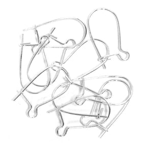 Trimits Kidney Ear Wires Silver