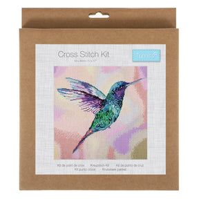 Trimits Large Cross Stitch Kit Hummingbird