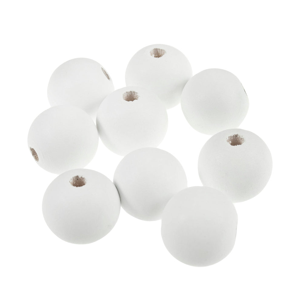 Trimits Macrame Beads White