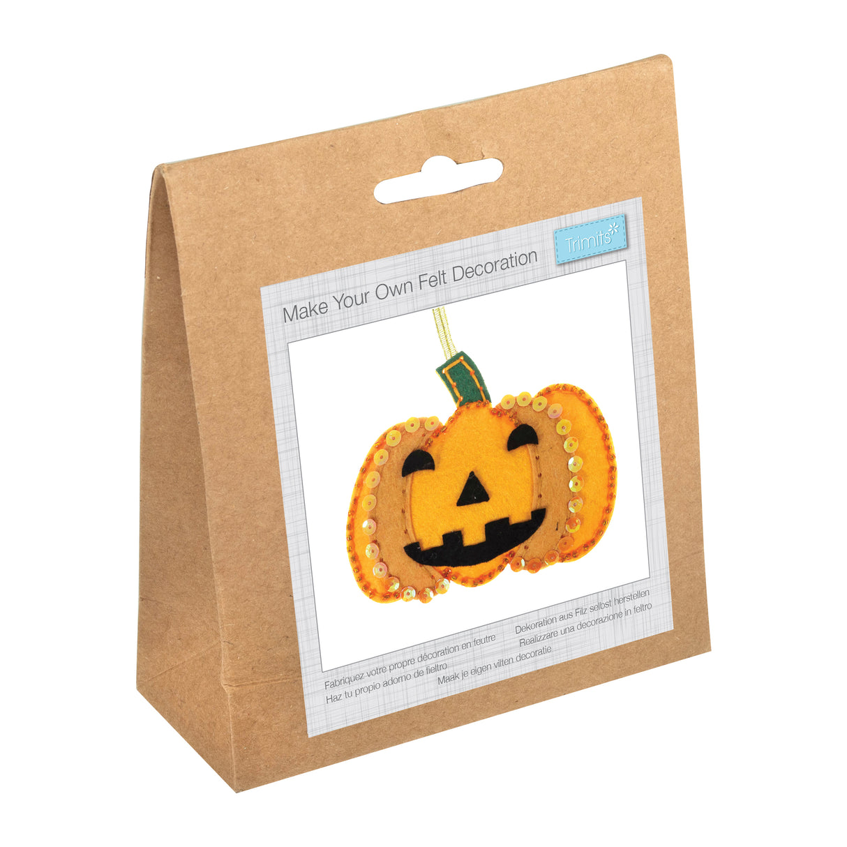 Trimits Make Your Own Pumpkin Felt Decoration