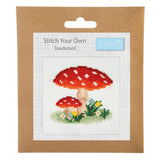 Trimits Mini Toadstool Cross Stitch Kit