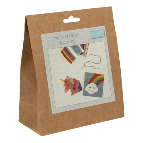 Trimits My Frist Cross Stitch Kit Unicorn and Cloud