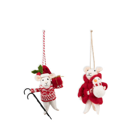 Trimits Needle Felting Kit Mice Friends Duo
