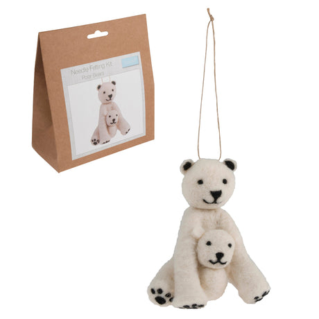 Trimits Needle Felting Kit Polar Bear