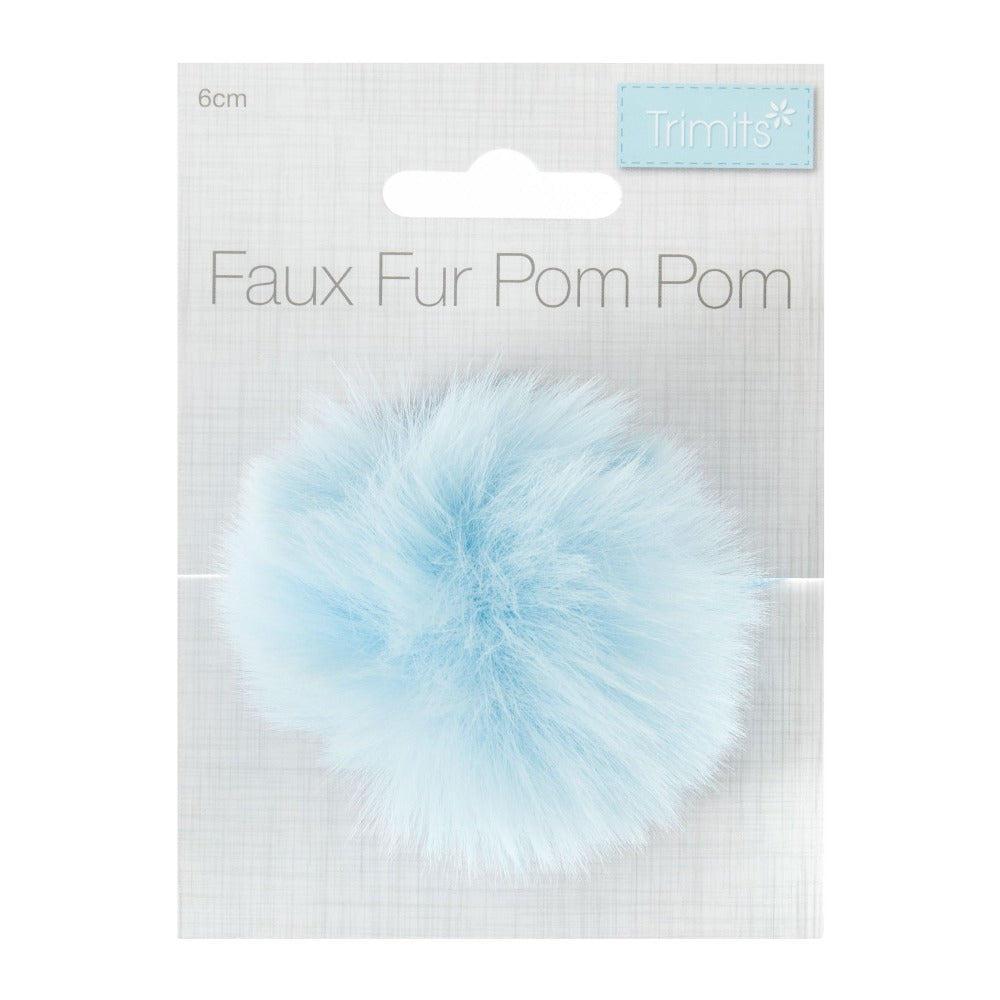 Trimits Pompom 6 cm Baby Blue