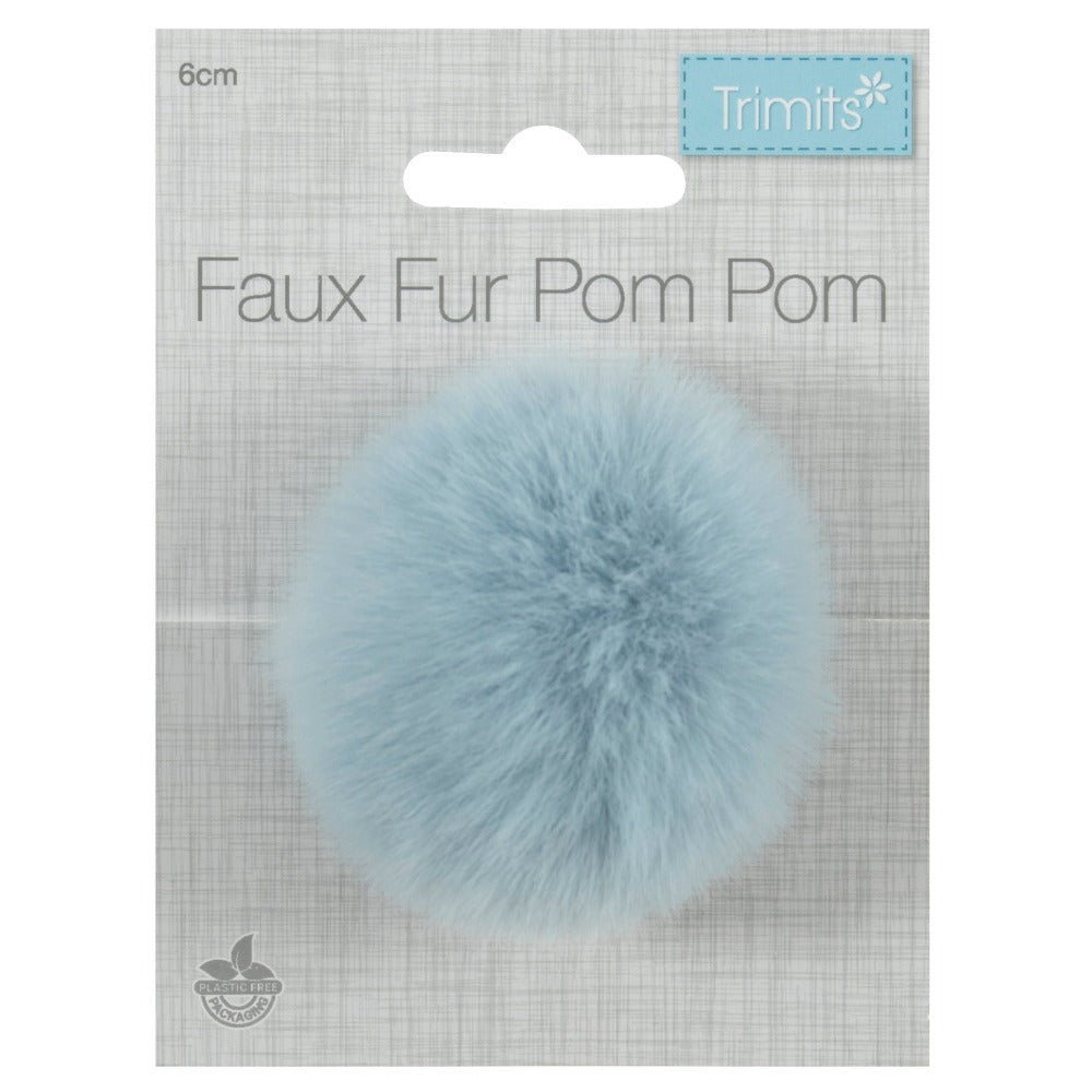 Trimits Pompom 6 cm Light Blue