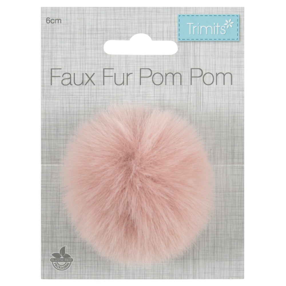 Trimits Pompom 6 cm Light Pink