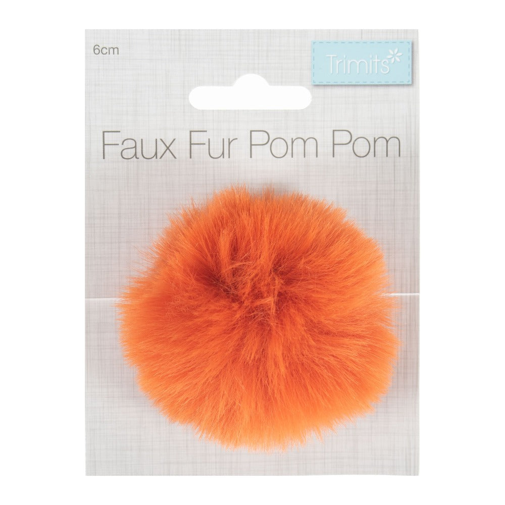 Trimits Pompom 6 cm Orange