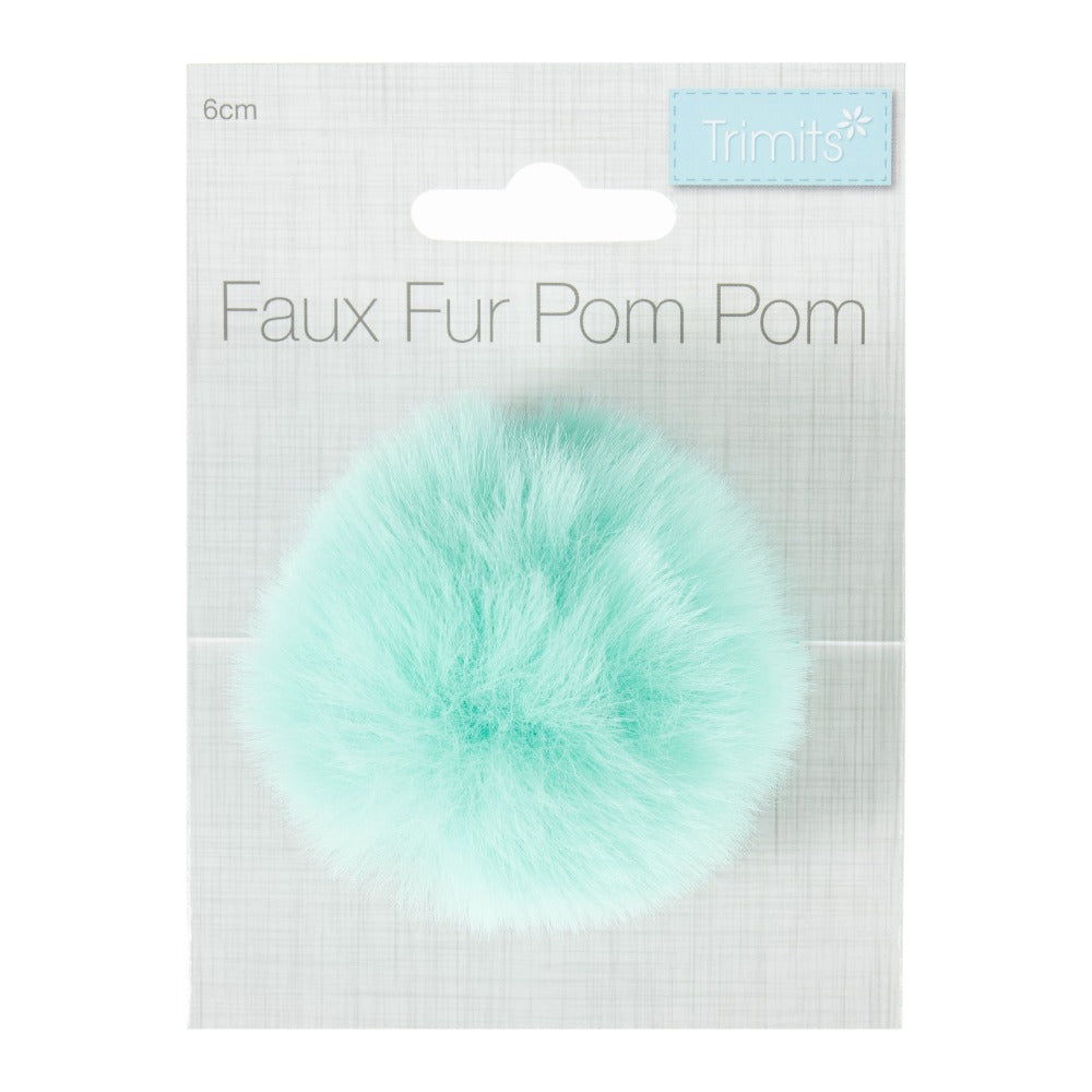 Trimits Pompom 6 cm Turquoise